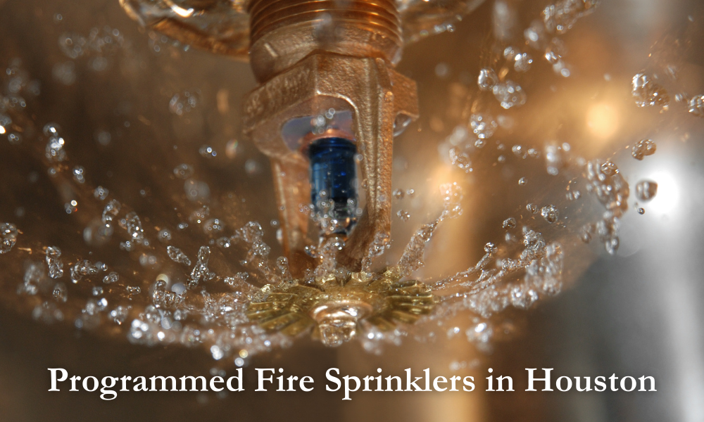 Programmed Fire Sprinklers in Houston