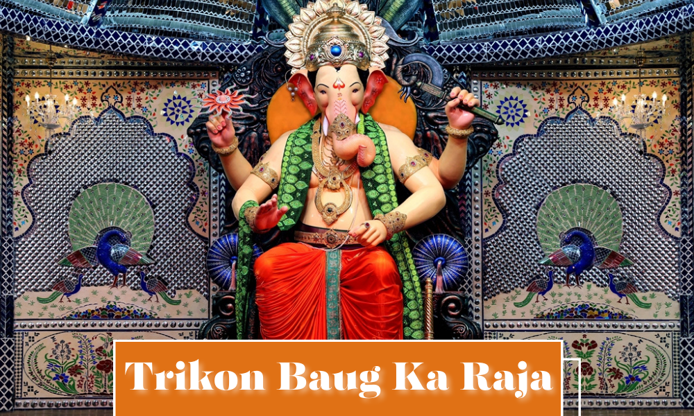 Trikon Baug Ka Raja An 18.5-Foot Eco-Friendly Icon Mixing Confidence, Wellbeing, and Culture