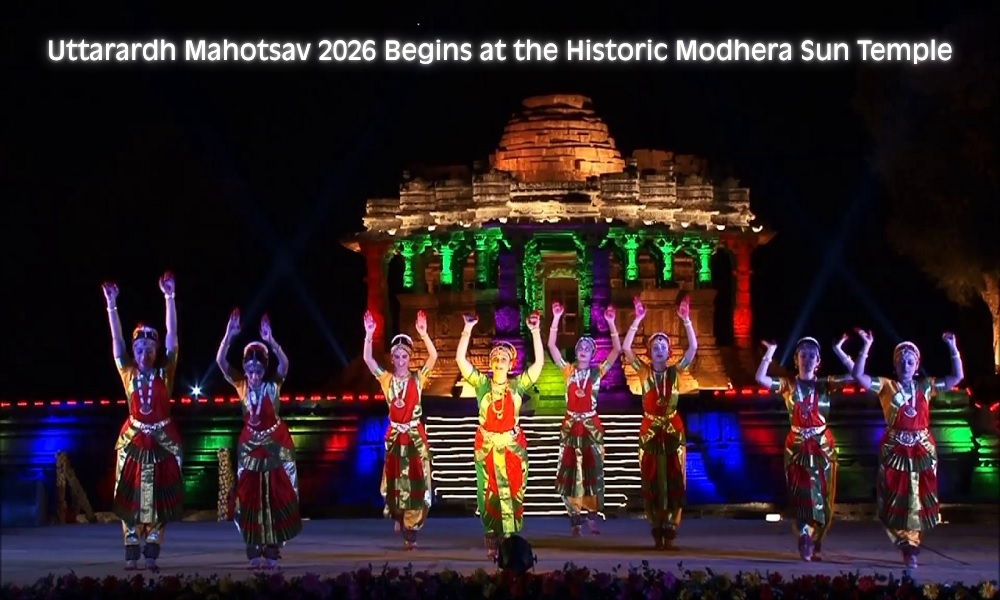 Uttarardh Mahotsav 2026 Begins at the Historic Modhera Sun Temple