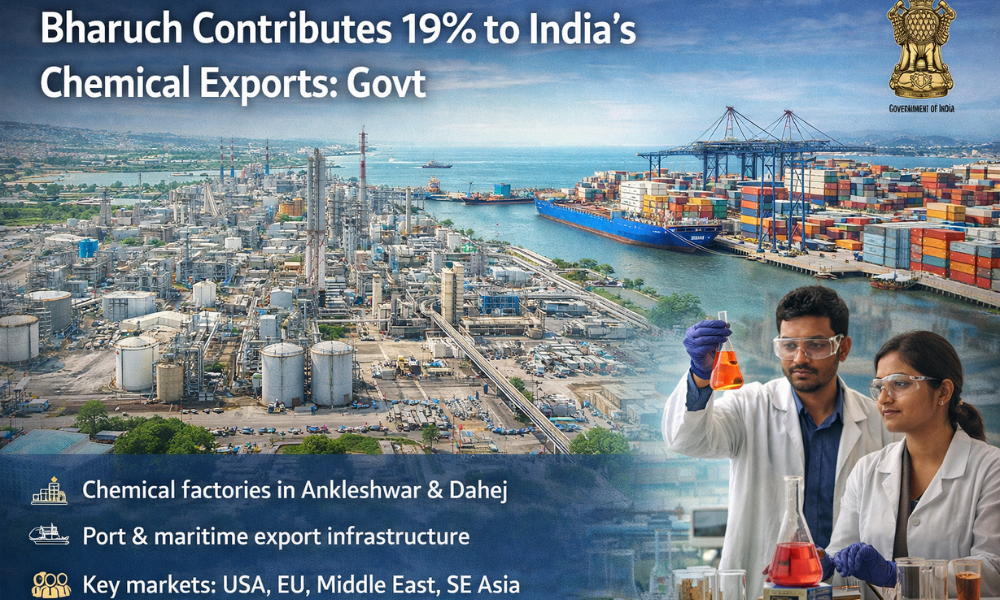 Bharuch’s success reflects Gujarat’s broader leadership in the chemical industry