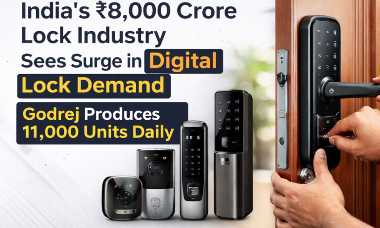 India’s 8,000 Crore Lock Industry Sees Surge in Digital Lock Demand ...