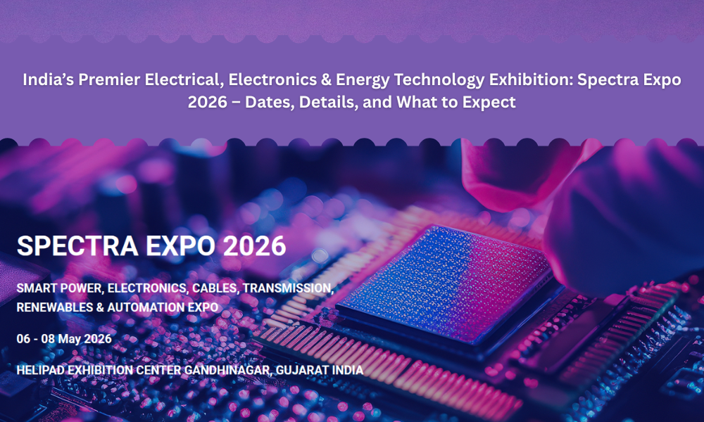 India’s Premier Electrical, Electronics & Energy Technology Exhibition Spectra Expo 2026 – Dates, Details, and What to Expect