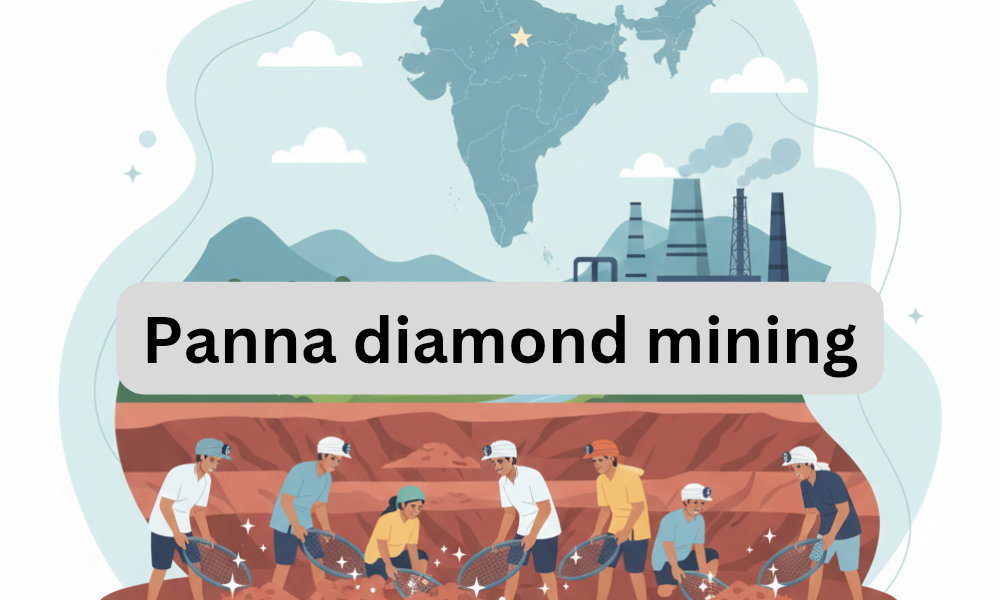 Panna diamond mining