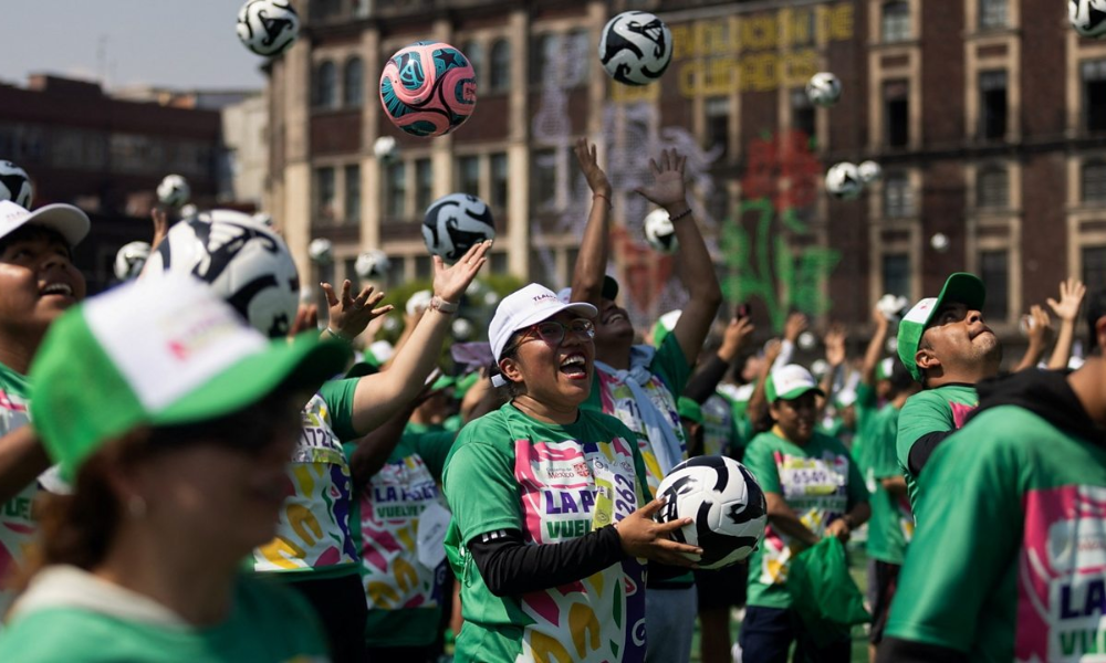 Participants in Football Training Session