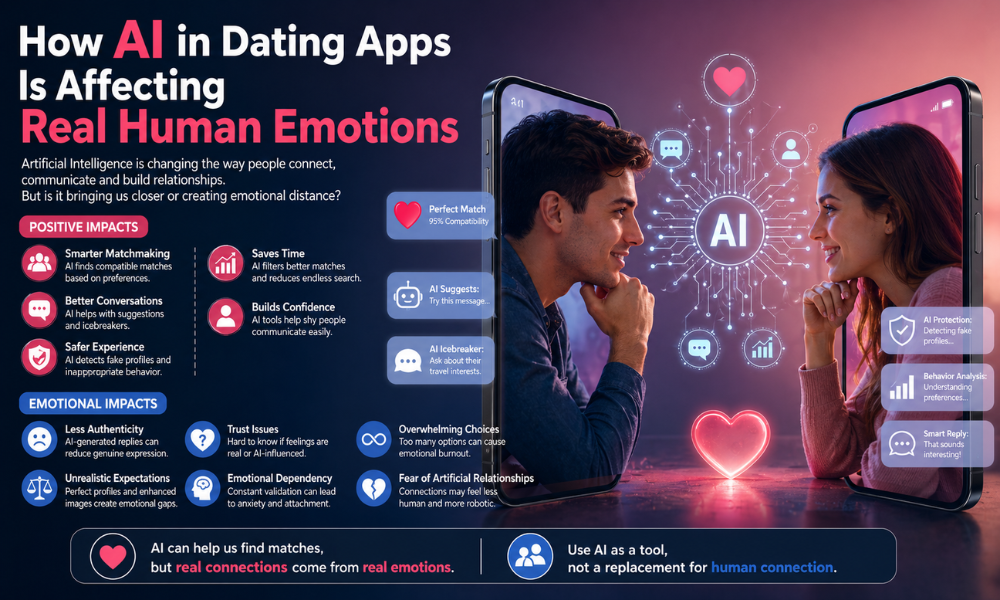 How AI in Dating Apps Is Affecting Real Human Emotions