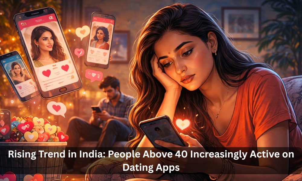 Rising Trend in India People Above 40 Increasingly Active on Dating Apps