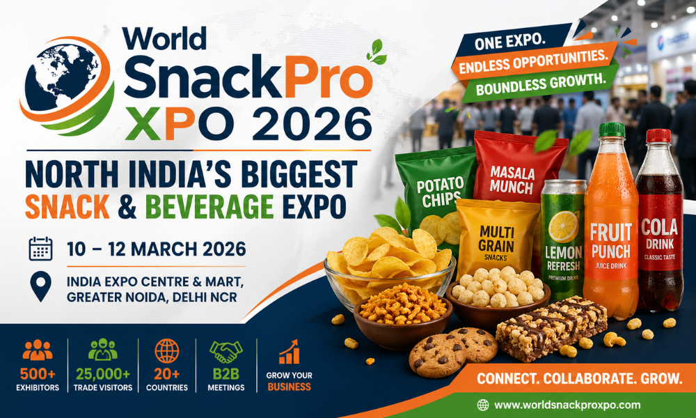 World SnackPro XPO 2026 – North India’s Biggest Expo