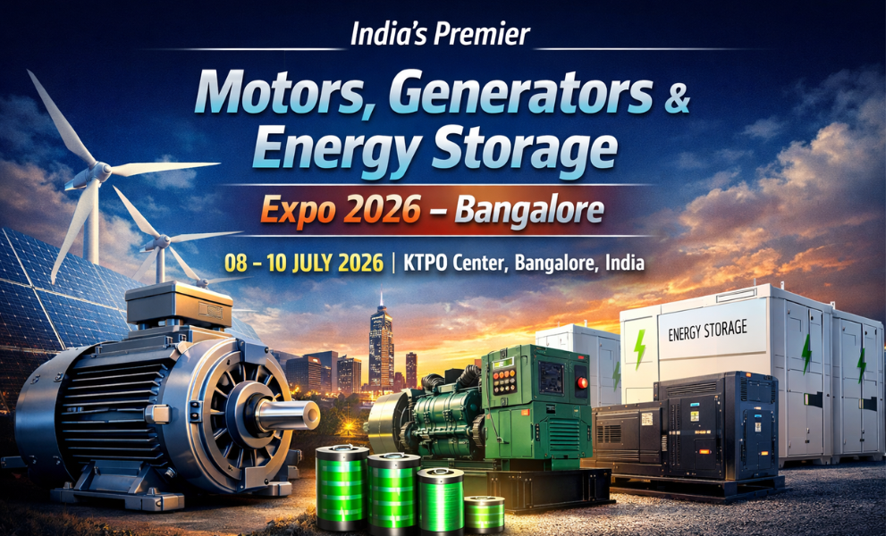 india’s Premier Motors, Generators & Energy Storage Expo 2026 – Bangalore