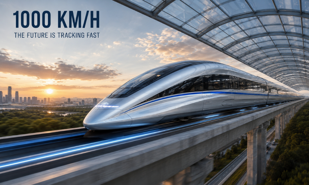 1000kmh the future is tracking fast