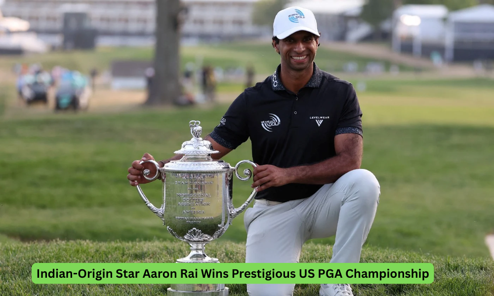 Indian-Origin Star Aaron Rai Wins Prestigious US PGA Championship