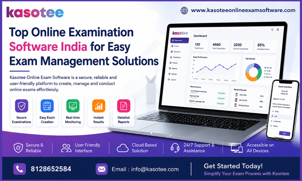 Top Online Examination Software India for Easy Exam Management Solutions