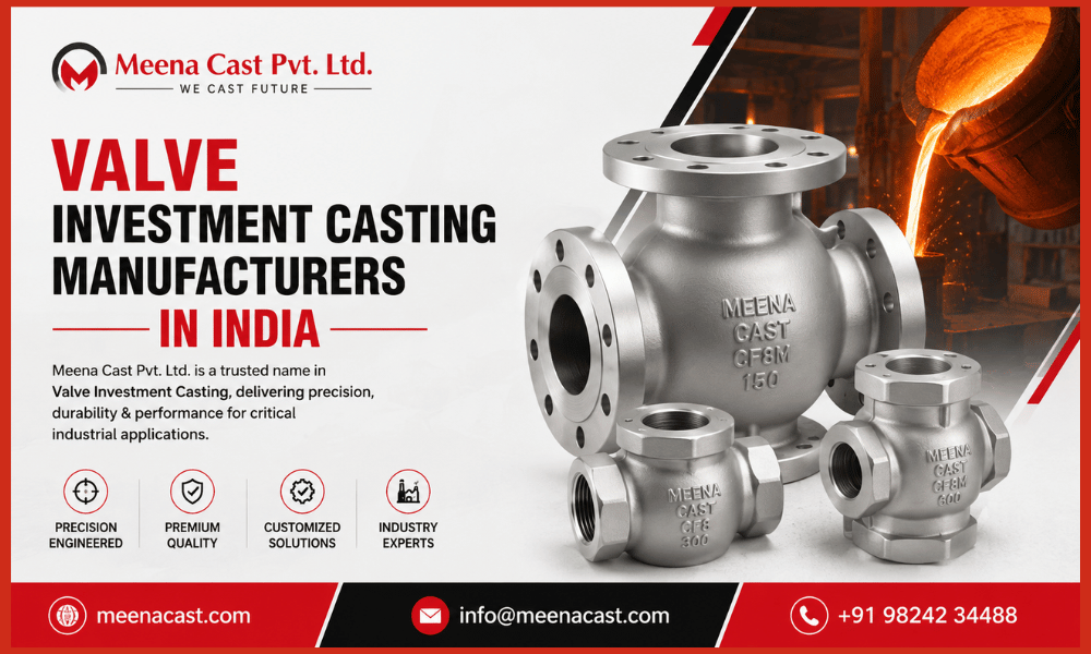 Valve Investment Casting Manufacturers in India - Customized Valve Body Investment Casting Solutions