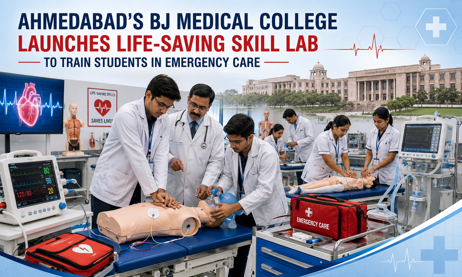 Ahmedabad's BJ Medical College Launches Life-Saving Skill Lab