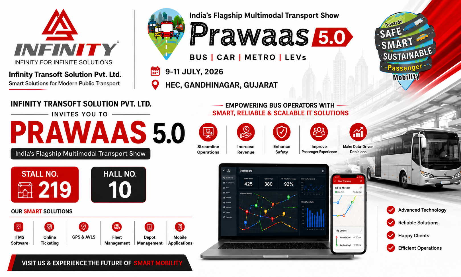 Infinity Transoft Solution Pvt. Ltd. Invites You to Prawaas 5.0
