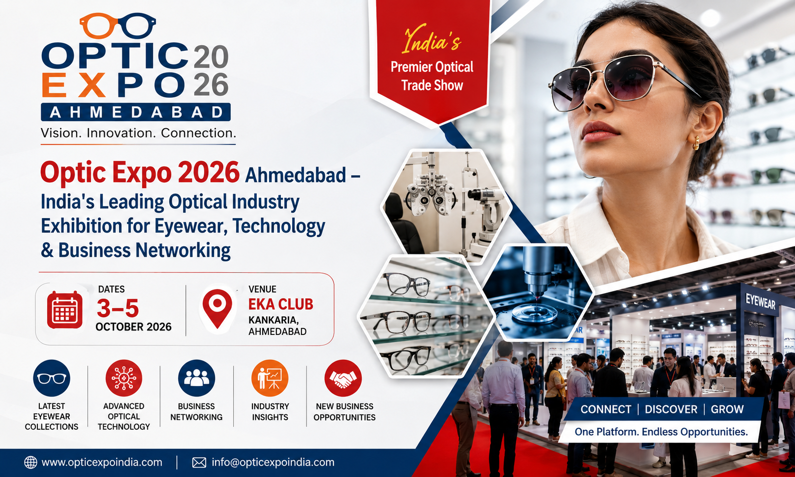 Optic Expo 2026 Ahmedabad – India's Leading Optical Industry Exhibition for Eyewear, Technology & Business Networking