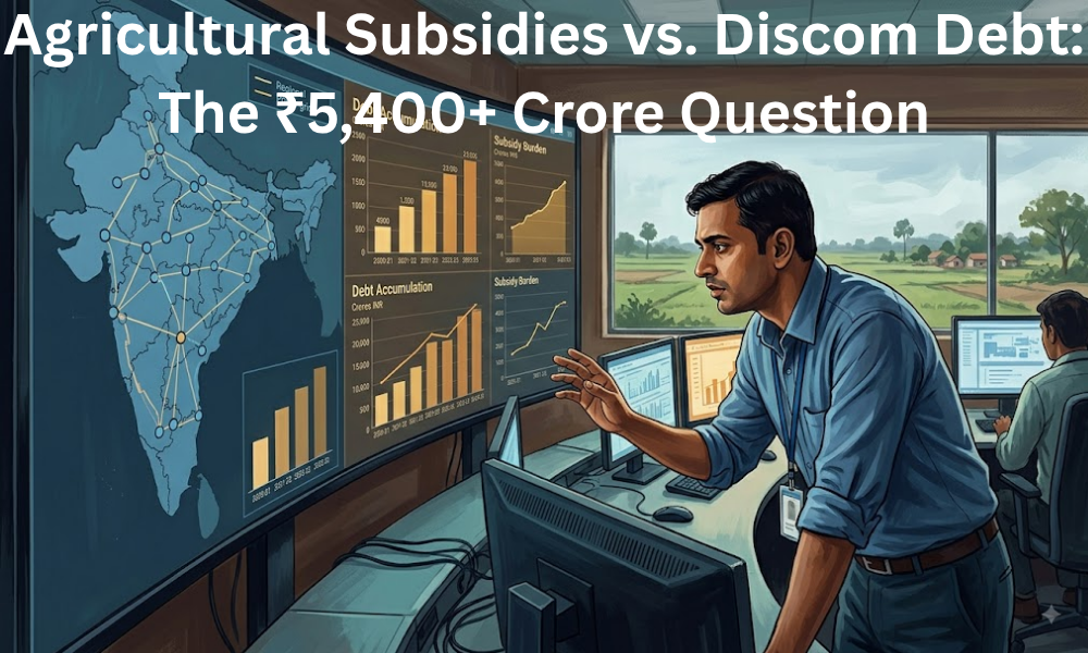 Agricultural Subsidies vs. Discom Debt The ₹5,400+ Crore Question