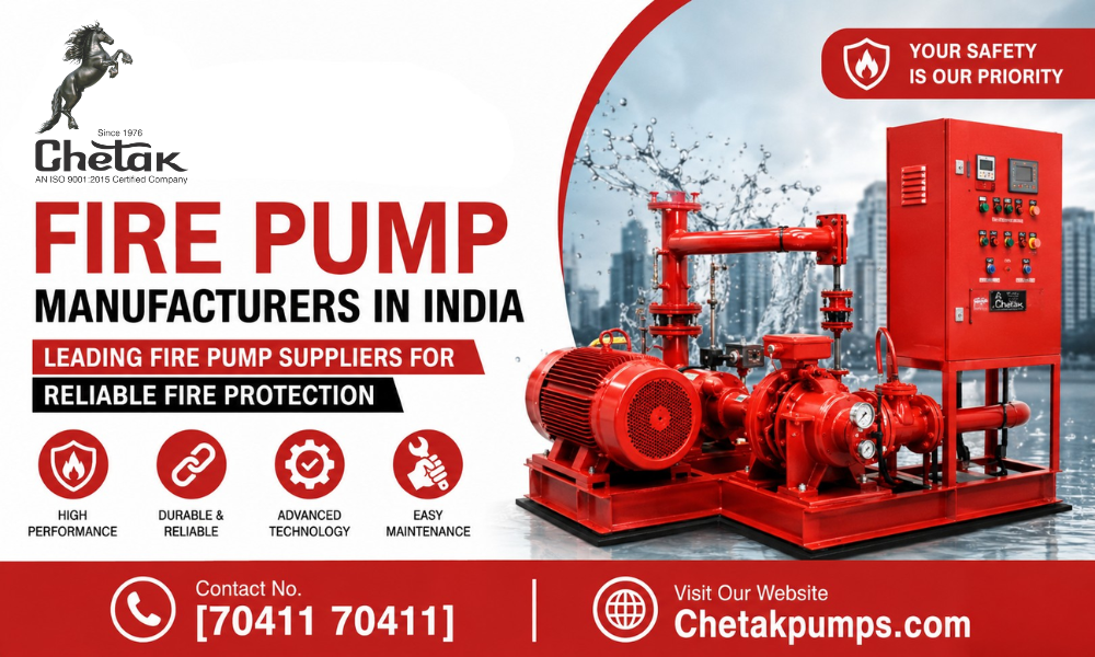 Fire Pump Manufacturers in India Leading Fire Pump Suppliers for Reliable Fire Protection