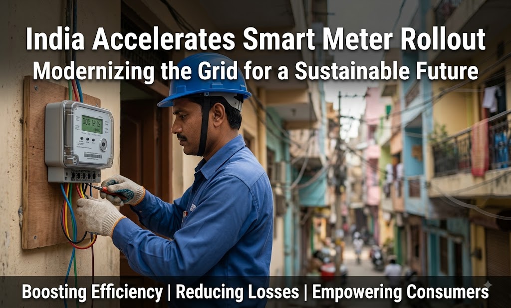 India accelerates smart meter rollout