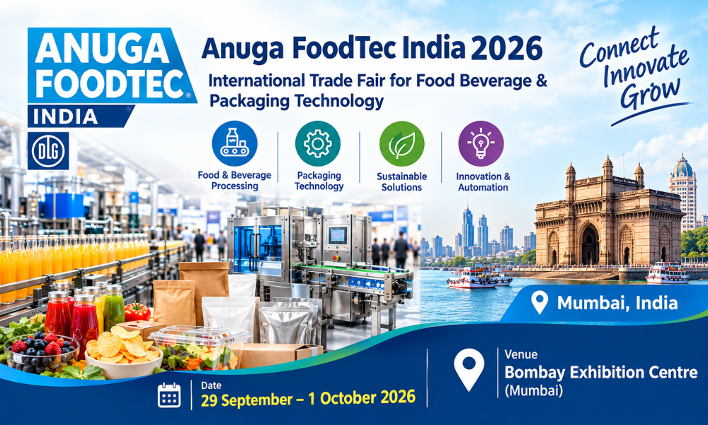 Anuga FoodTec India 2026 in Mumbai - International Trade Fair for Food Beverage & Packaging Technology