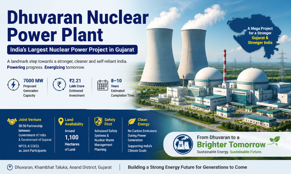 Dhuvaran Nuclear Power Plant - India’s Largest Nuclear Power Project Gujarat