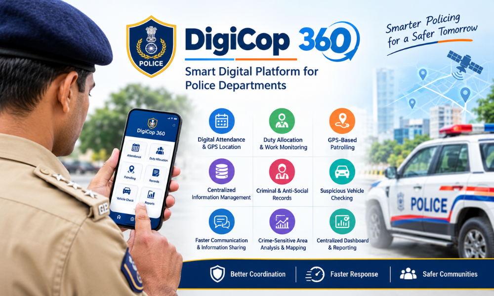 DigiCop 360 App Benefits - Smart Digital Platform for Police Departments